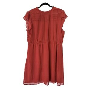 Daniel Rainn Ella Chiffon Womens XXL Sienna Dress Lined Boho Wedding NWT